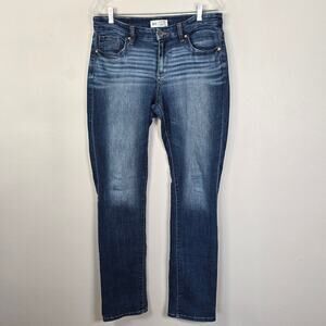 BKE Payton Universal Fit Jeans Women's 30X32 Mid Rise Straight Leg Boho Festival